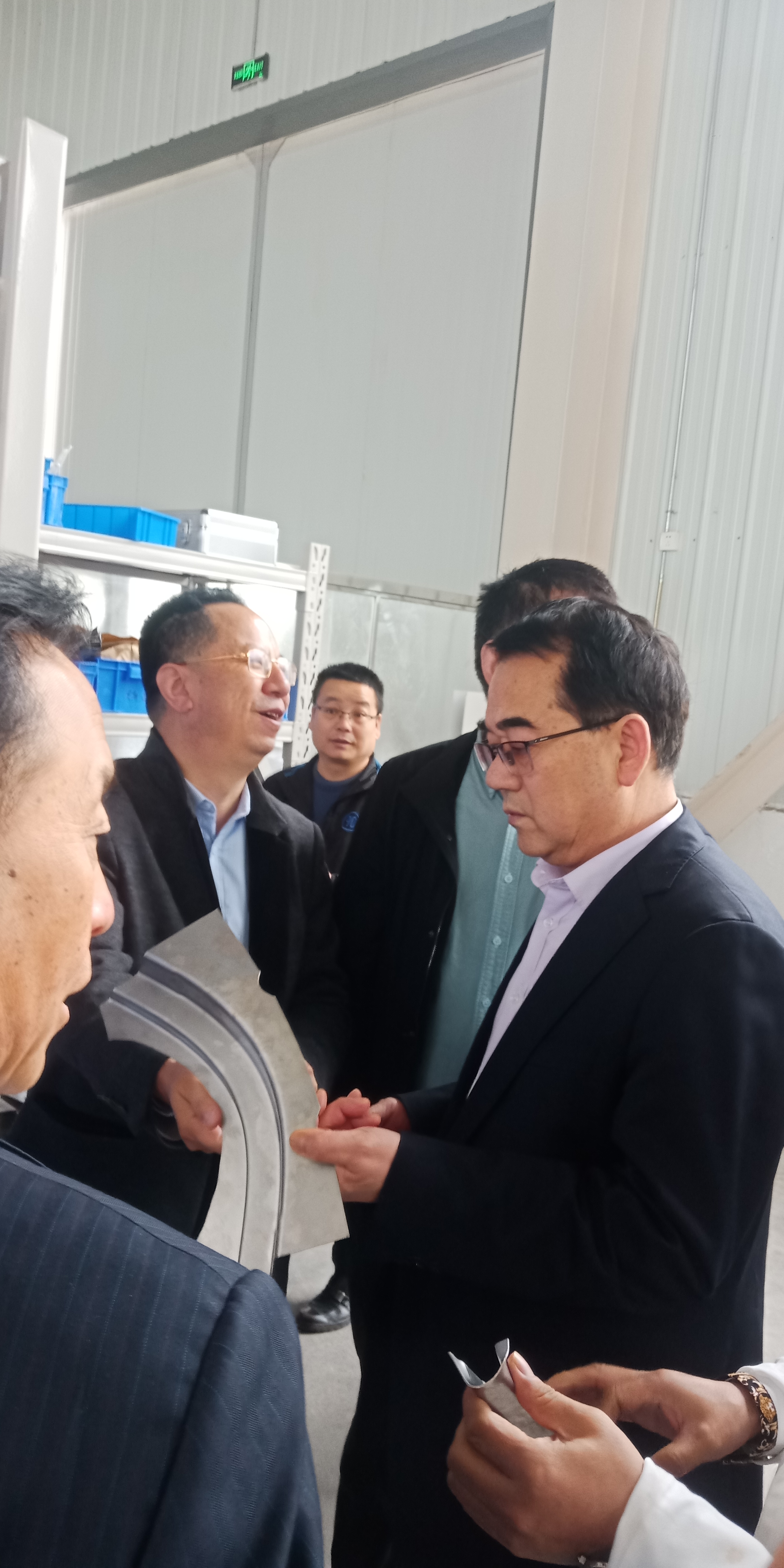 陕西省企业品牌建设促进会执行会长杨广银在宝鸡进行参观考察调研(图4)