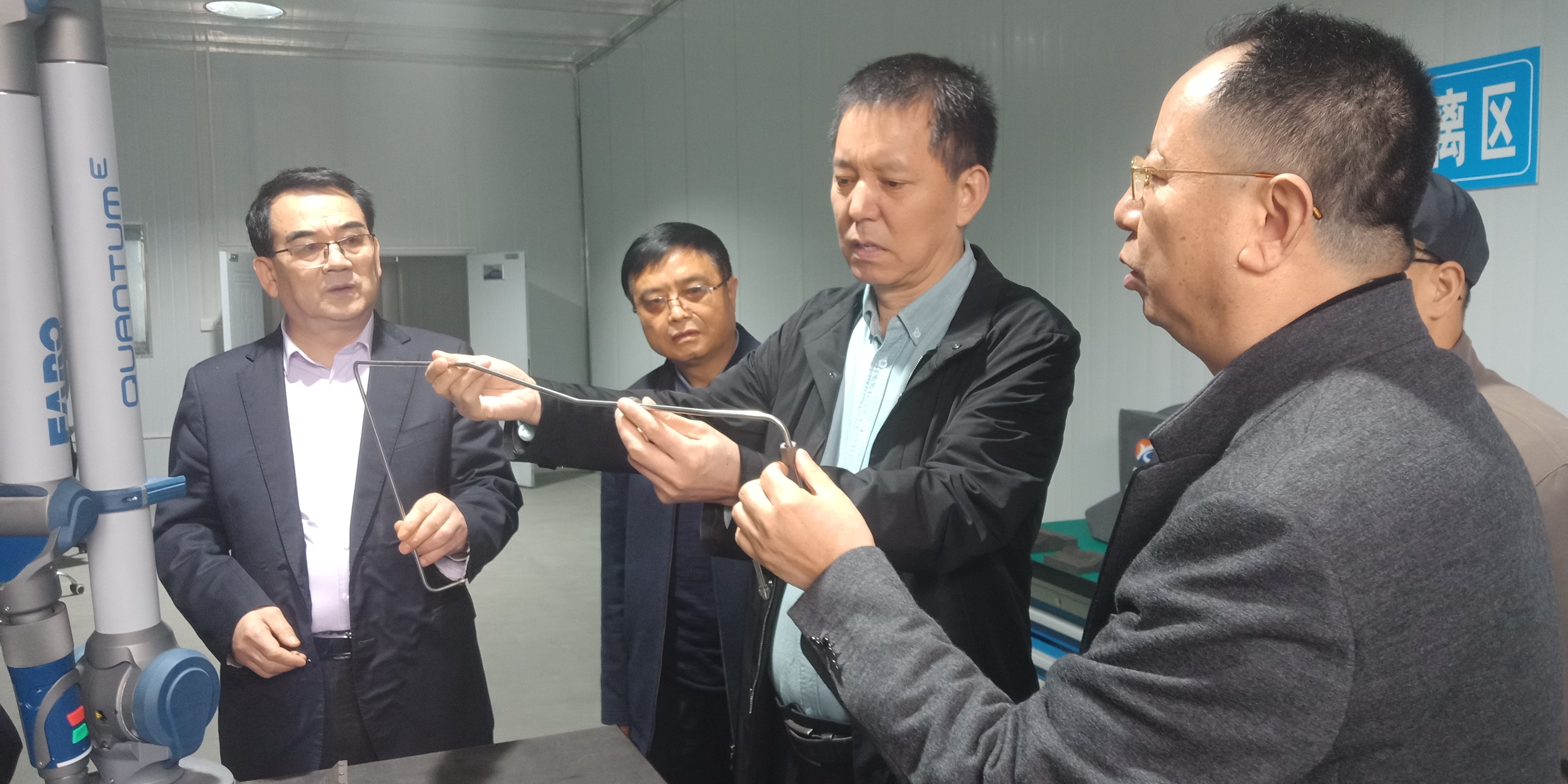 陕西省企业品牌建设促进会执行会长杨广银在宝鸡进行参观考察调研(图5)