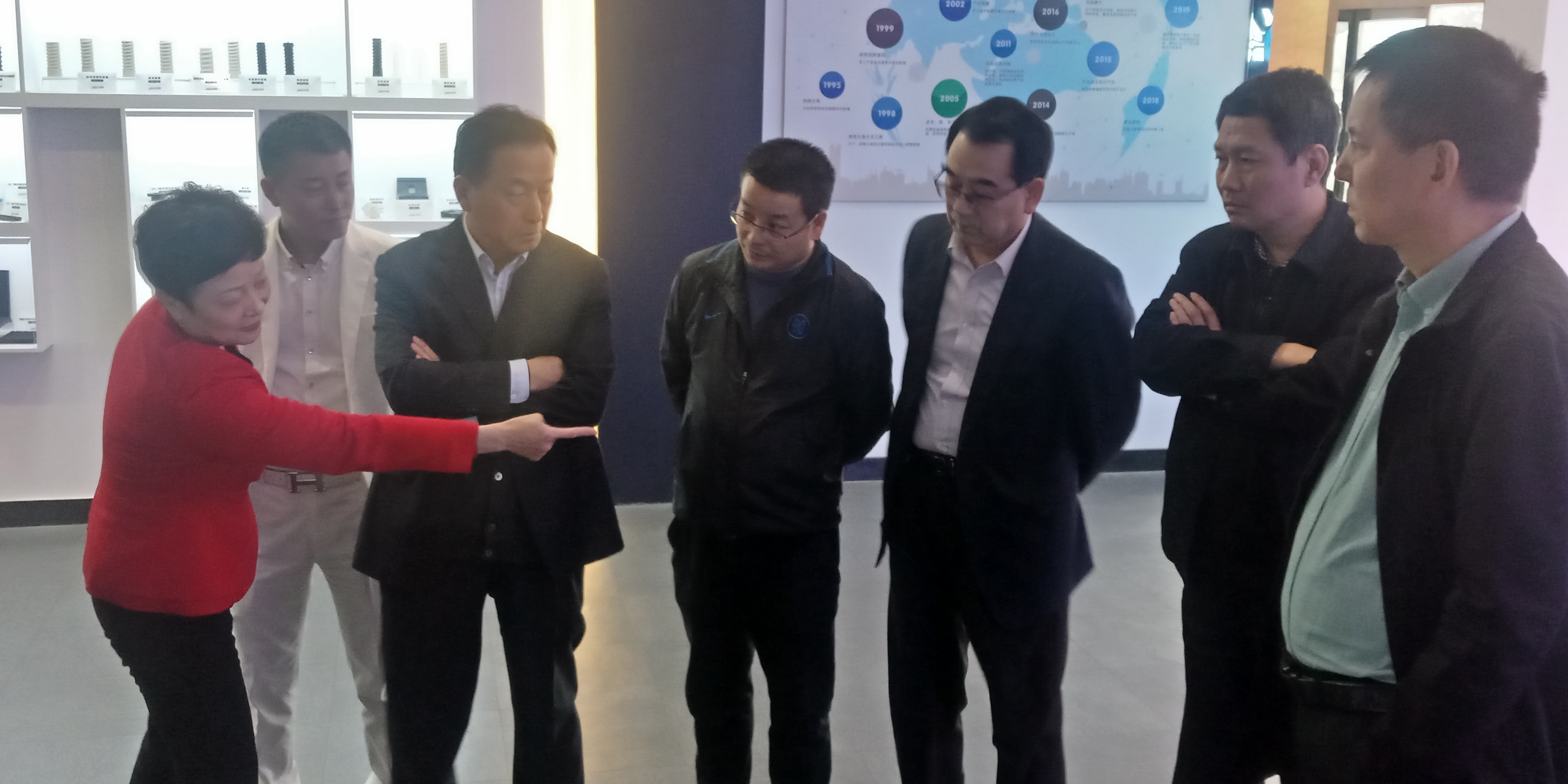 陕西省企业品牌建设促进会执行会长杨广银在宝鸡进行参观考察调研(图17)